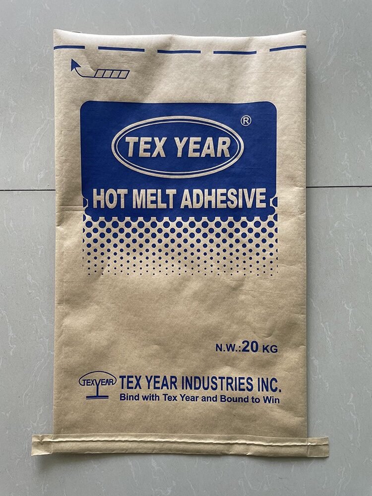 20kg Center-Seam Kraft Paper Bag - Image 1