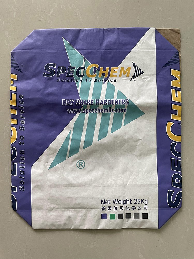 Custom-Printed Kraft Paper Valve Bag - Image 1